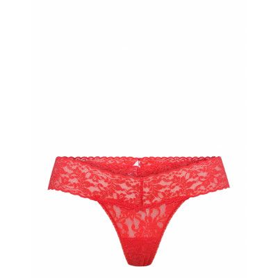 Hanky Panky Signature Lace, Low Rise Thong Stringtrosa Underkläder Röd Hanky Panky