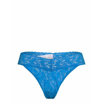 4811-Blac *Villkorat Erbjudande Stringtrosa Underkläder Blå Hanky Panky