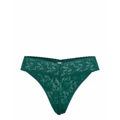 4811-Blac *Villkorat Erbjudande Stringtrosa Underkläder Grön Hanky Panky