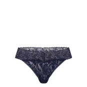 Thong Original Signature Lace Stringtrosa Underkläder Blå Hanky Panky