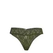 Thong Original Signature Lace Stringtrosa Underkläder Grön Hanky Panky