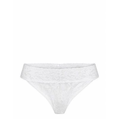 Thong Original Signature Lace Stringtrosa Underkläder Vit Hanky Panky