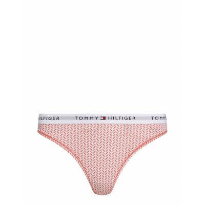 Tommy Hilfiger Thong Print Vit