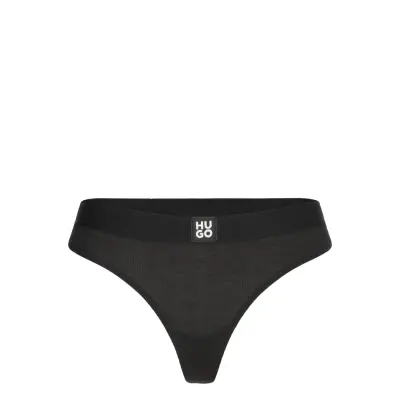 HUGO Thong Rib Svart