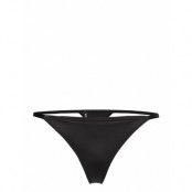 Thong Satin Stringtrosa Underkläder Black BOSS