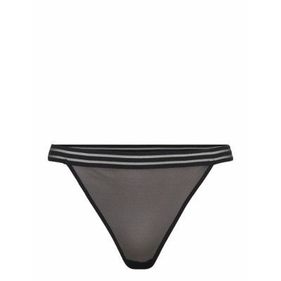 Thong Sheer Stringtrosa Underkläder Svart HUGO