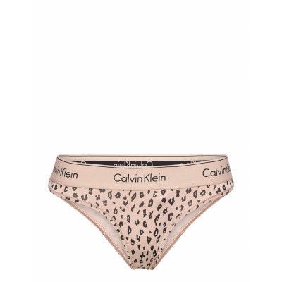 Thong *Villkorat Erbjudande Stringtrosa Underkläder Beige Calvin Klein