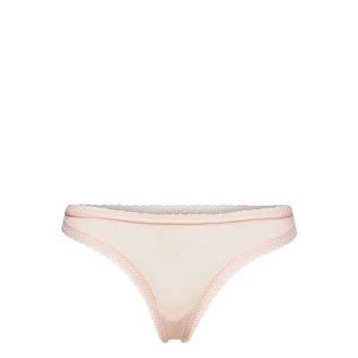 Thong Stringtrosa Underkläder Beige Calvin Klein