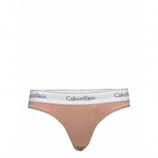 Thong Stringtrosa Underkläder Beige Calvin Klein