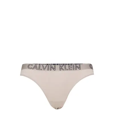 Thong Stringtrosa Underkläder Beige Calvin Klein