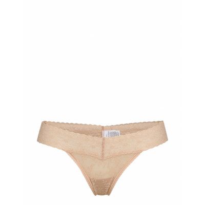Thong Stringtrosa Underkläder Beige Calvin Klein