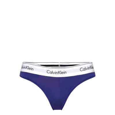 Thong *Villkorat Erbjudande Stringtrosa Underkläder Blå Calvin Klein
