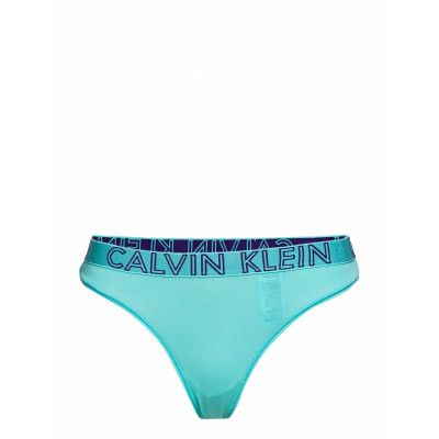 Thong *Villkorat Erbjudande Stringtrosa Underkläder Blå Calvin Klein