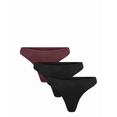 Thong Stringtrosa Underkläder Black Schiesser