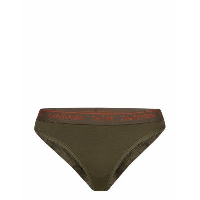 Thong Stringtrosa Underkläder Brun Calvin Klein