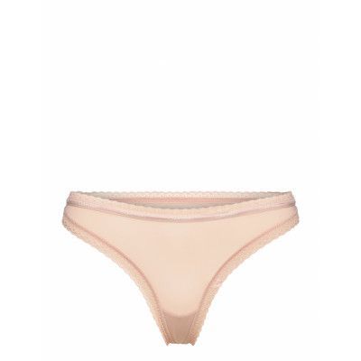 Thong *Villkorat Erbjudande Stringtrosa Underkläder Brun Calvin Klein