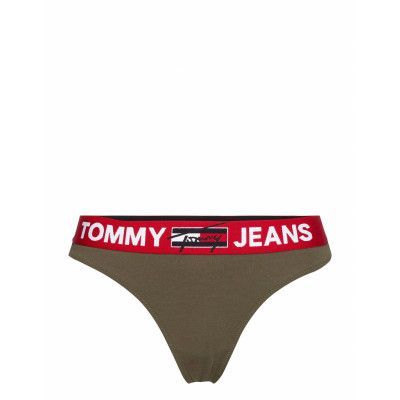 Thong Stringtrosa Underkläder Brun Tommy Hilfiger