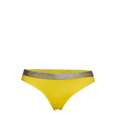 Thong *Villkorat Erbjudande Stringtrosa Underkläder Gul Calvin Klein