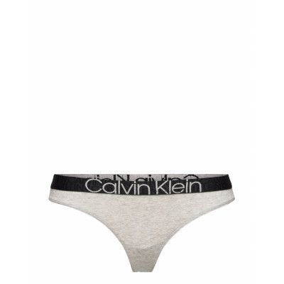 Thong Stringtrosa Underkläder Grå Calvin Klein