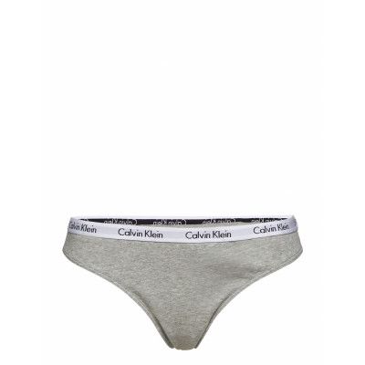 Thong Stringtrosa Underkläder Grå Calvin Klein