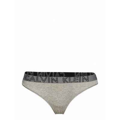 Thong Stringtrosa Underkläder Grå Calvin Klein