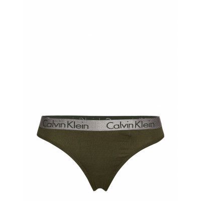 Thong *Villkorat Erbjudande Stringtrosa Underkläder Grön Calvin Klein