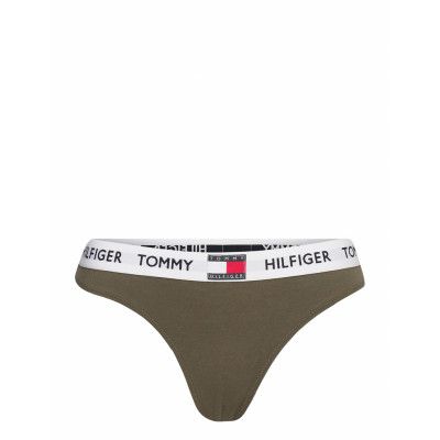 Thong Stringtrosa Underkläder Grön Tommy Hilfiger