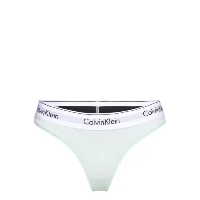 Thong Stringtrosa Underkläder Green Calvin Klein