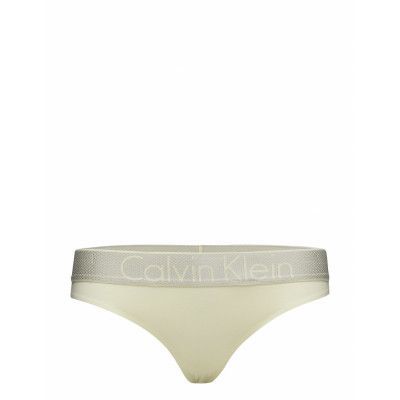 Thong Stringtrosa Underkläder Gul Calvin Klein