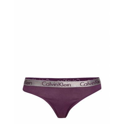 Thong *Villkorat Erbjudande Stringtrosa Underkläder Lila Calvin Klein