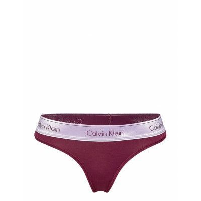 Thong Stringtrosa Underkläder Lila Calvin Klein