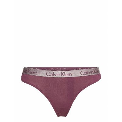Thong Stringtrosa Underkläder Lila Calvin Klein