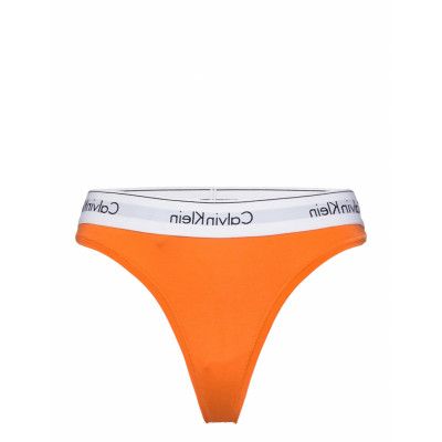 Thong Stringtrosa Underkläder Orange Calvin Klein