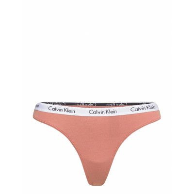 Thong Stringtrosa Underkläder Orange Calvin Klein
