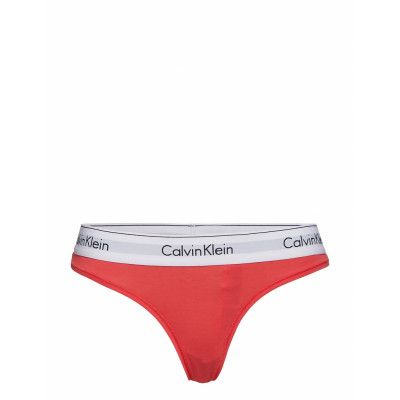 Thong Stringtrosa Underkläder Röd Calvin Klein