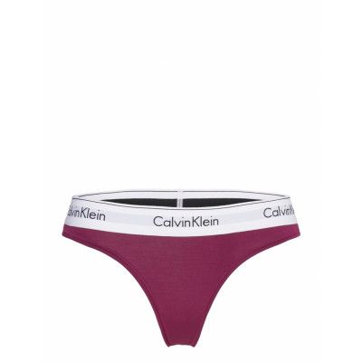 Thong Stringtrosa Underkläder Red Calvin Klein