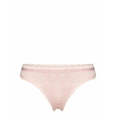 Thong Stringtrosa Underkläder Rosa Calvin Klein