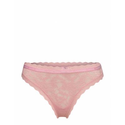 Thong Stringtrosa Underkläder Rosa Calvin Klein