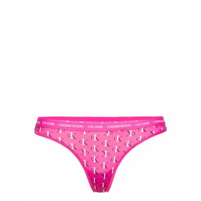 Thong Stringtrosa Underkläder Rosa Calvin Klein