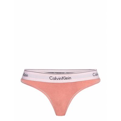 Thong Stringtrosa Underkläder Rosa Calvin Klein