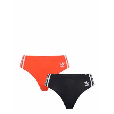 Thong Sport Panties Thong Svart Adidas Originals Underwear