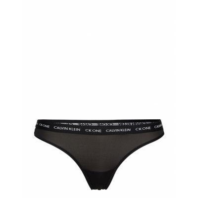 Thong Stringtrosa Underkläder Svart Calvin Klein