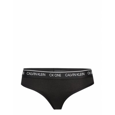 Thong Stringtrosa Underkläder Svart Calvin Klein