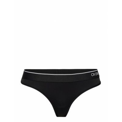 Thong Stringtrosa Underkläder Svart Calvin Klein