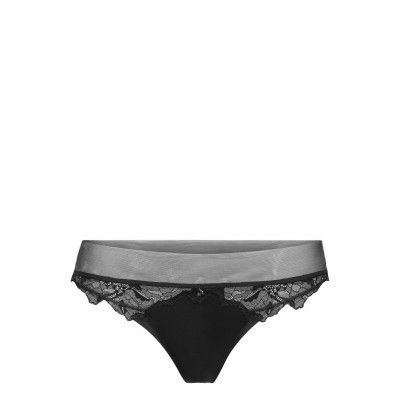 Thong Stringtrosa Underkläder Svart Calvin Klein