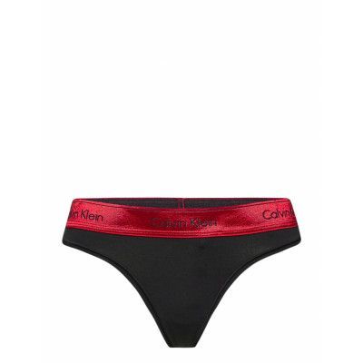Thong Stringtrosa Underkläder Svart Calvin Klein