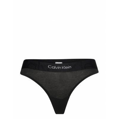 Thong Stringtrosa Underkläder Svart Calvin Klein