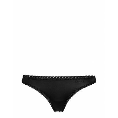 Thong Stringtrosa Underkläder Svart Calvin Klein