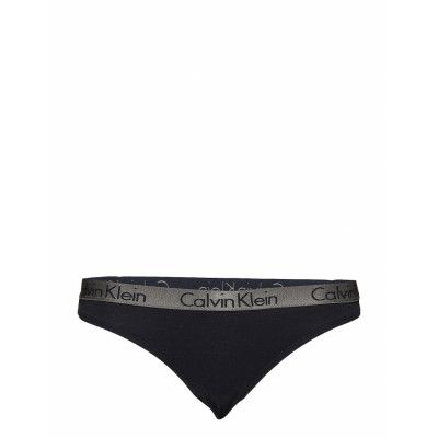 Thong Stringtrosa Underkläder Svart Calvin Klein