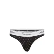 Thong Stringtrosa Underkläder Svart Calvin Klein